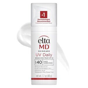 EltaMD UV Daily Face Sunscreen Moisturizer SPF Great for All Skin Types (48G)
